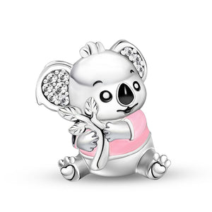 Koala Douceur Rose Charm