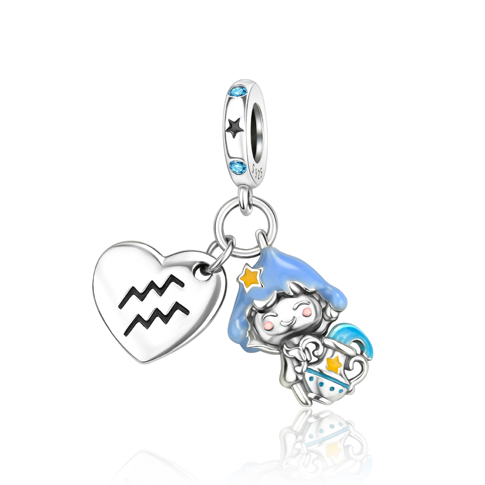 Zodiac Buddies Charm
