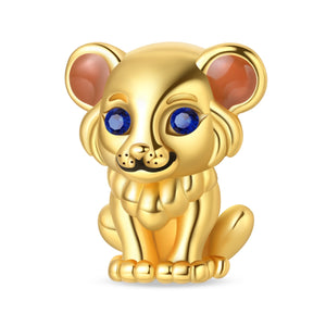 Lion Charm Gold