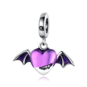Vampire Heart Halloween Charm
