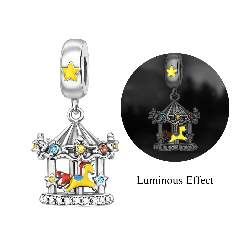 Starlight Carousel Charm