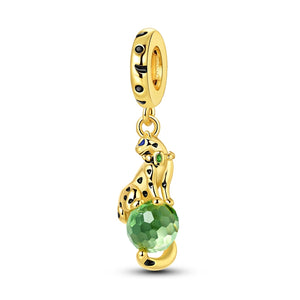 Royal Leopard Charm Gold