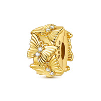 Gold Butterfly Stopper