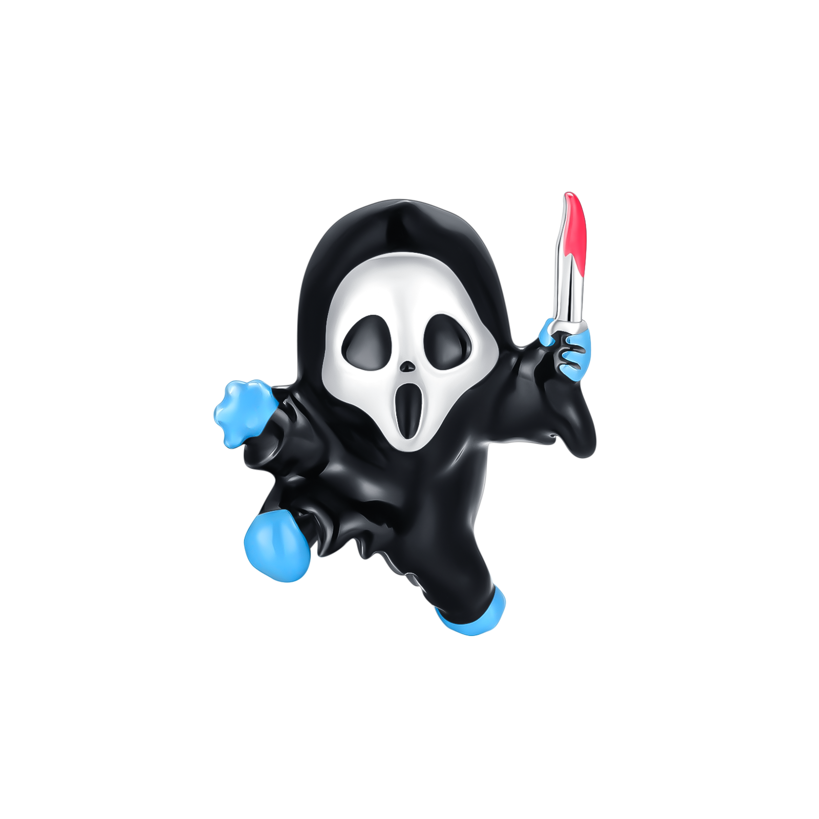 Ghostface Halloween Charm