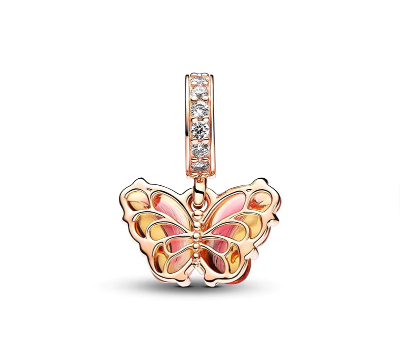 Radiant Butterfly Pendant