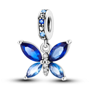 Blue Bloom Charm
