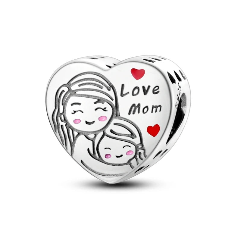 Love Mom Charm