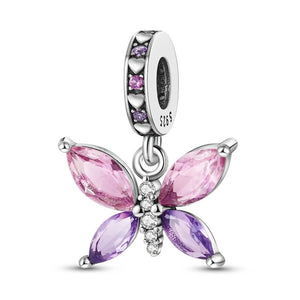 Violet Wings Charm