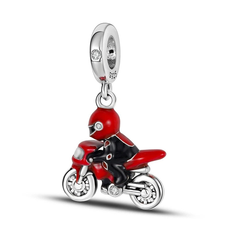 Crimson Rider Charm